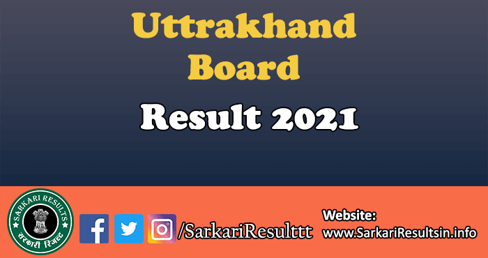 Uttrakhand UBSE Board 10th & 12th Class Result 2021